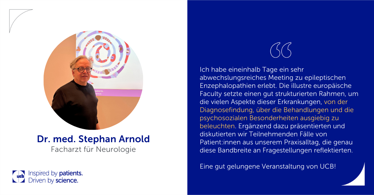 Statement von Dr. Stephan Arnold