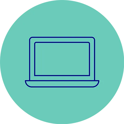 Icon eines Computers