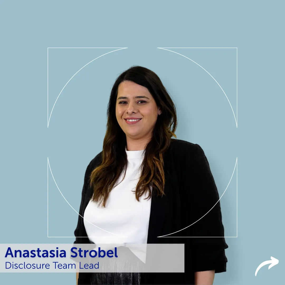 Foto von Anastasia Strobel, Disclosure Team Lead