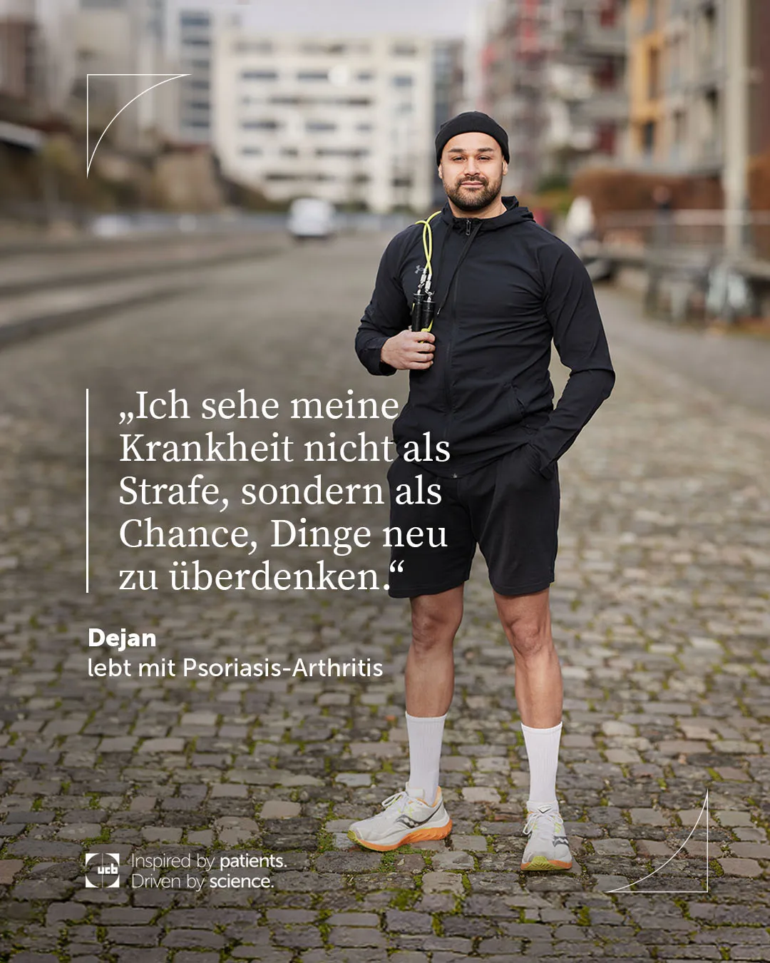 Dejan Inspiring Patients Kampagne