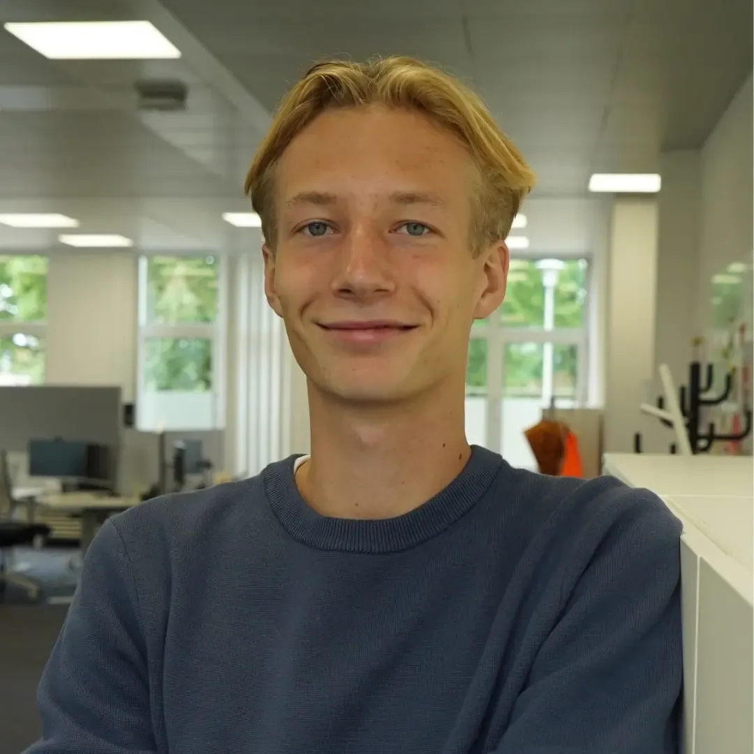 Julius Krause, dualer Student